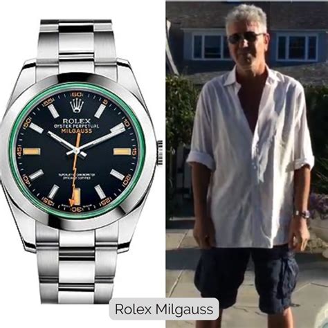 anthony bourdain rolex air king|anthony bourdain rose gold watch.